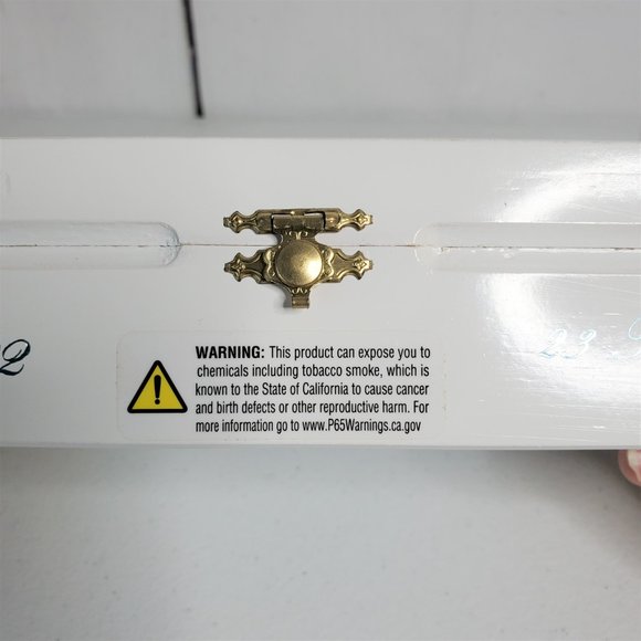 *SOLD* My Father Le Bijou 1922 Wooden Cigar Storage Box Empty - Picture 6 of 10